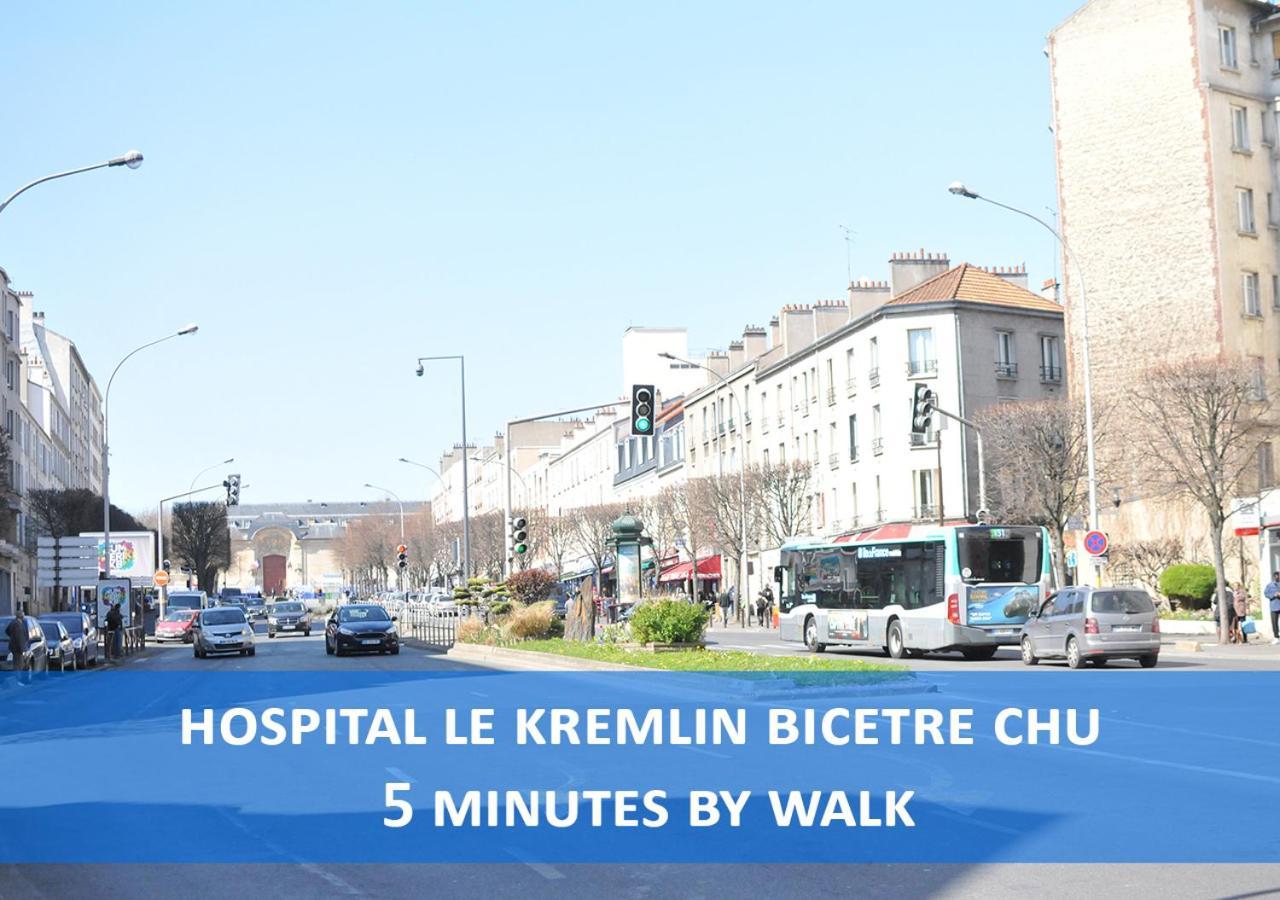 Beausoleil Studio Metro Paris Sud Le Kremlin-Bicêtre Eksteriør bilde